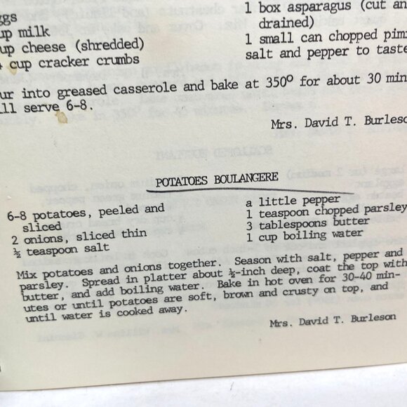 The Mothers Club Cookbook Southern Methodist University 1974 - Picture 9 of 12